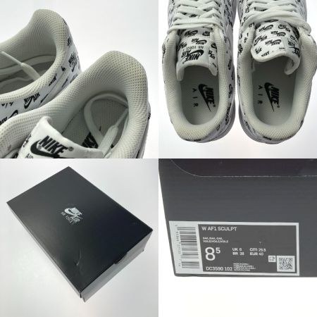  NIKE ナイキ Air Force 1  SCULPT スニーカー SIZE 26cm AH8462-100 ホワイト×ブラック メンズ 箱付き