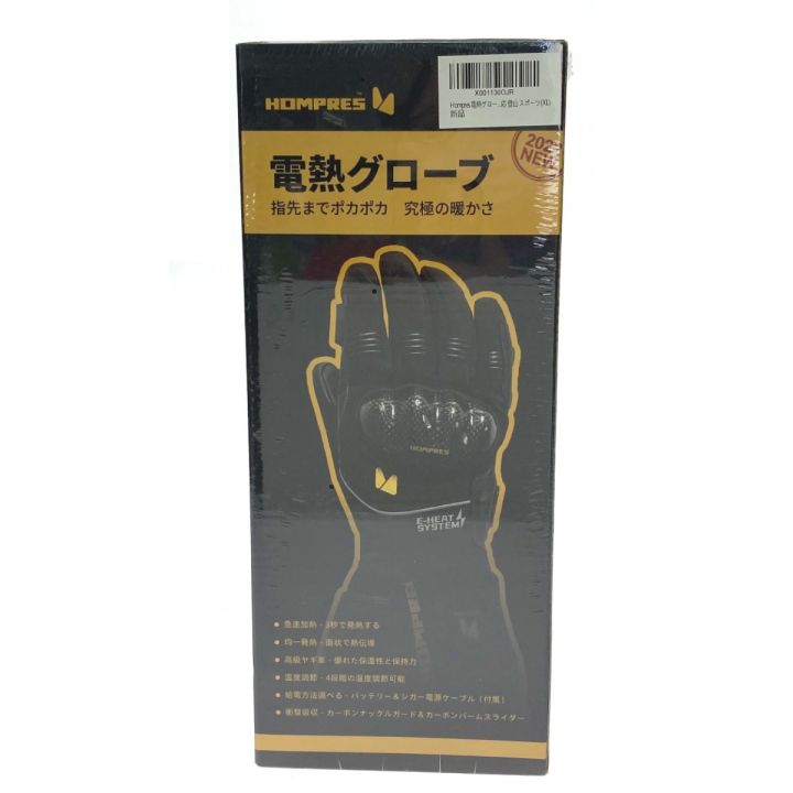 HOMPRES 電熱グローブ サイズXL HOMPRES 電熱グローブ 4段階温度調節 タッチパネル対応 サイズ XL