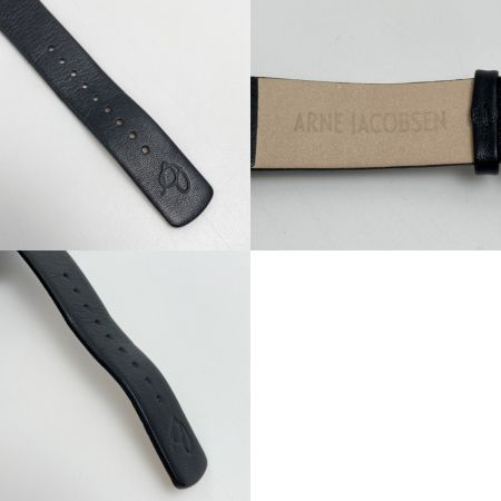  ARNE JACOBSEN ステーション 1902-1971 ホワイト クォーツ レディース 腕時計