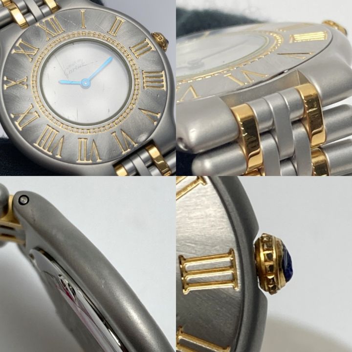 Cartier カルティエ マスト21 ヴァンティアン アイボリー クォーツ レディース 腕時計｜中古｜なんでもリサイクルビッグバン