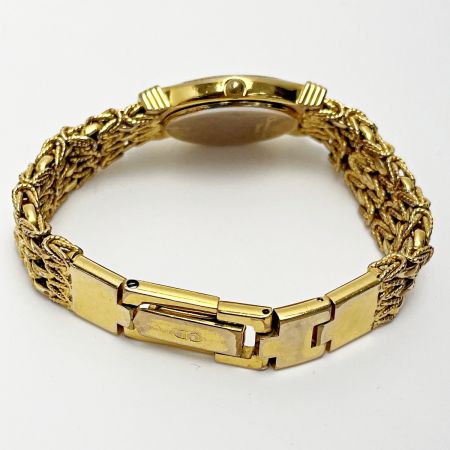  Christian Dior クリスチャンディオール ブレスウォッチ 3055 ゴールド クォーツ レディース 腕時計