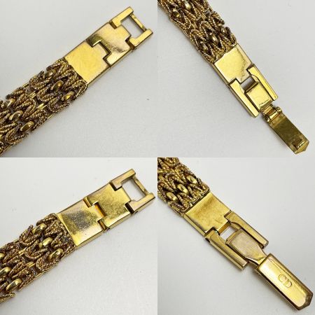  Christian Dior クリスチャンディオール ブレスウォッチ 3055 ゴールド クォーツ レディース 腕時計