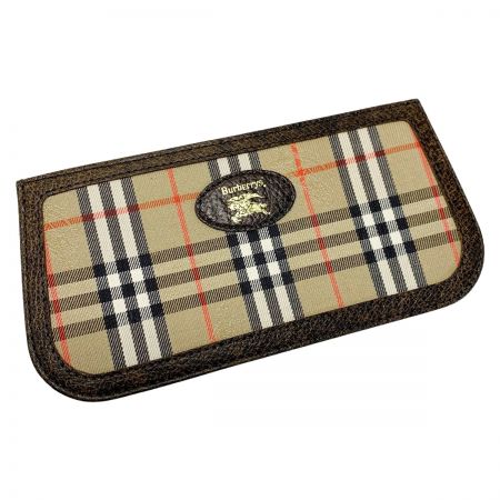  Burberrys バーバリーズ チェック ブラウン 眼鏡ケース