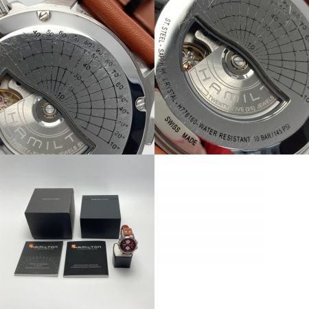  HAMILTON ハミルトン カーキ アビエーション Xウィンド H776160 自動巻き メンズ 腕時計 箱・取説有