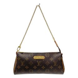 ☆☆ LOUIS VUITTON ルイヴィトン モノグラム エヴァ M95567 ブラウン ショルダーバッグ レディース ゴールド金具 Bランク