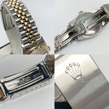  ROLEX ロレックス ロレックス デイトジャスト 10Pダイヤ Ref.68273G10P SN:8506414 シャンパンゴールド 自動巻き ボーイズ 腕時計