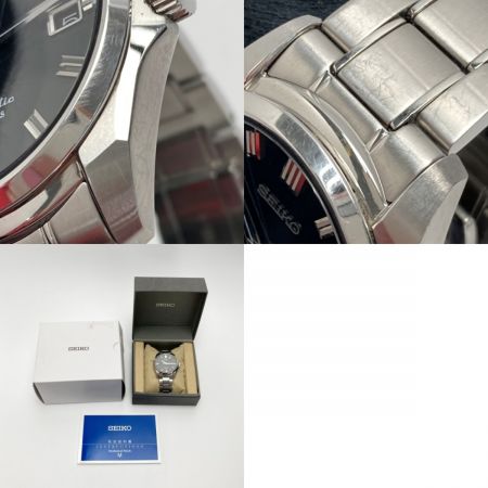  SEIKO セイコー メカニカル 裏スケ SARB021 ブラック 自動巻き メンズ 腕時計 箱・取説有 Mechanical