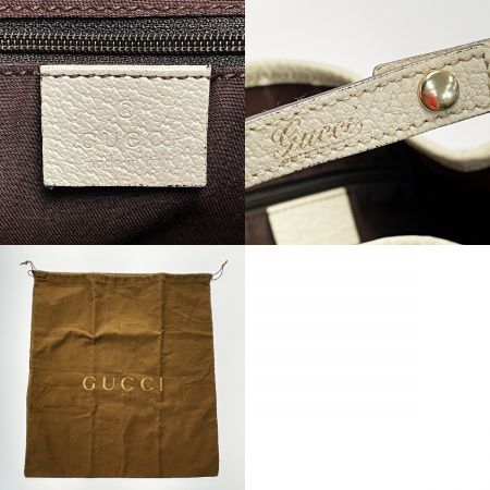 GUCCI グッチ GGキャンバス 130736 ベージュ トートバッグ レディース ゴールド金具 布袋有