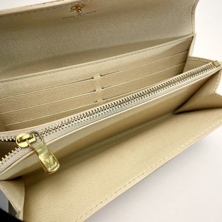  LOUIS VUITTON ルイヴィトン ダミエ・アズール ポルトフォイユ サラ N61735 レディース レザー 長財布