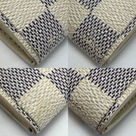  LOUIS VUITTON ルイヴィトン ダミエ・アズール ポルトフォイユ サラ N61735 レディース レザー 長財布