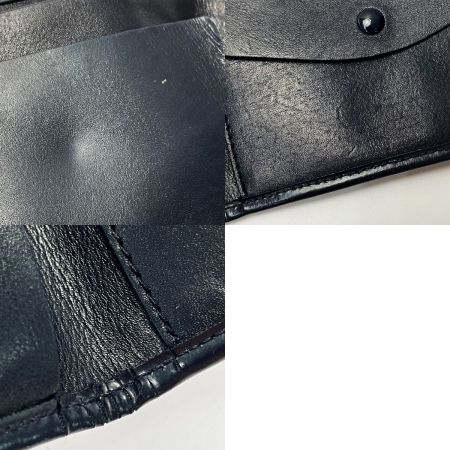  Christian Dior クリスチャンディオール トロッター MODELE EXCLUSIF ネイビー 2つ折り財布 キャンバス×レザー