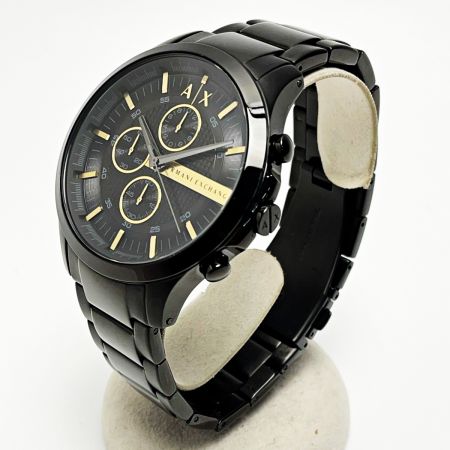  ARMANI EXCHANGE アルマーニエクスチェンジ AX2164 ブラック クォーツ ステンレススチール メンズ 腕時計