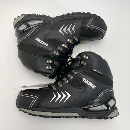  アイトス TULTEX セーフティシューズ 安全靴 ハイカット 56380-010 ブラック 23.5cm 耐滑 防水 未使用