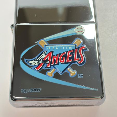  ZIPPO ジッポー オイルライター 2000年製 MLB ANGELS 箱有
