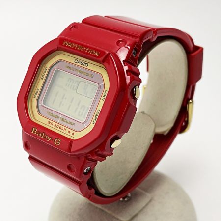  CASIO カシオ Baby-G 20周年記念モデル BGD-5020VC-4JR レッド 電波ソーラー デジタル レディース 腕時計