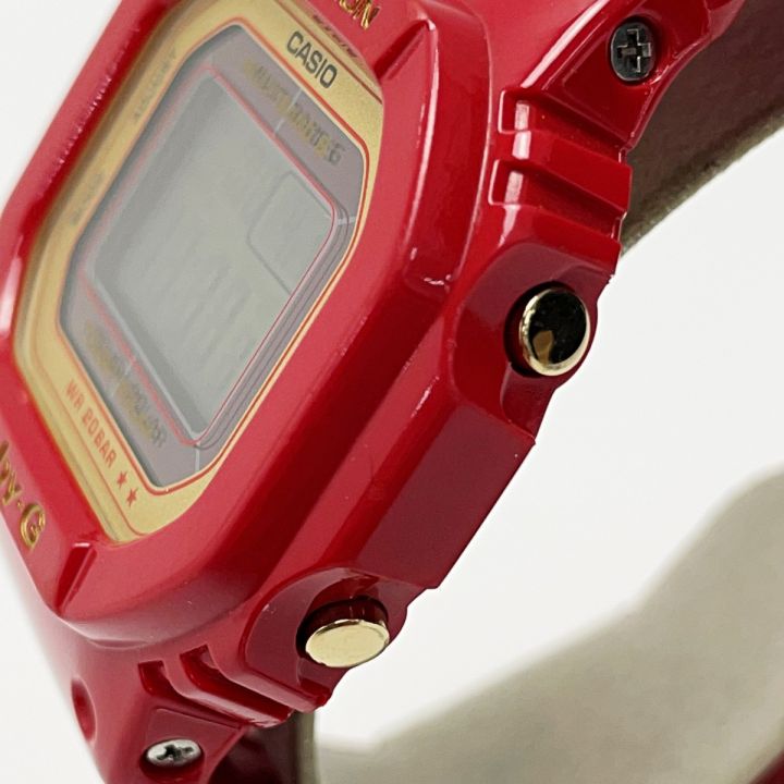 CASIO カシオ Baby-G 20周年記念モデル BGD-5020VC-4JR レッド 電波ソーラー デジタル レディース 腕時計 ｜中古｜なんでもリサイクルビッグバン