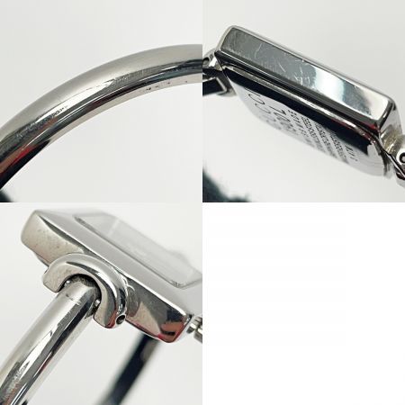  GUCCI グッチ クォーツ 1900L ブラック レディース ステンレススチール 腕時計 ケース・取説有