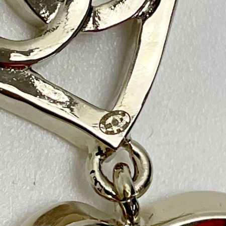  CHANEL シャネル ピアス ゴールド ハート ココマーク3連 GP レディース アクセサリー