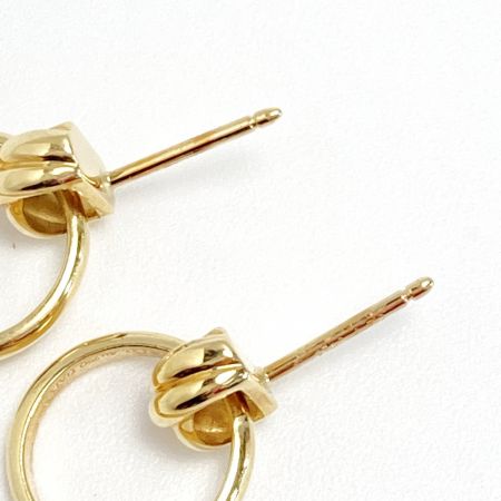  Tiffany & Co. ティファニー パロマ メロディ ミニフープ ピアス ゴールド K18