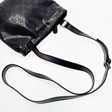  GUCCI グッチ GGインプリメ 201533 ブラウン系 ショルダーバッグ レディース シルバー金具