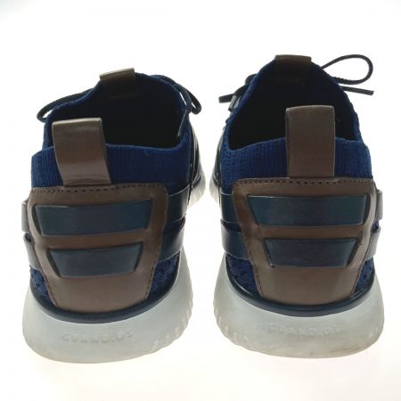  COLE HAAN コールハーン スニーカー  SIZE 9 1/2 M メンズ ネイビー×ブラウン