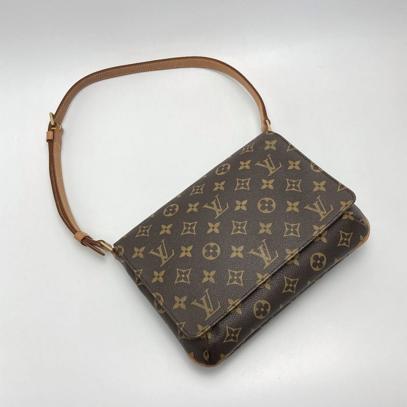 中古】 LOUIS VUITTON ルイヴィトン モノグラム ミュゼットタンゴ ...