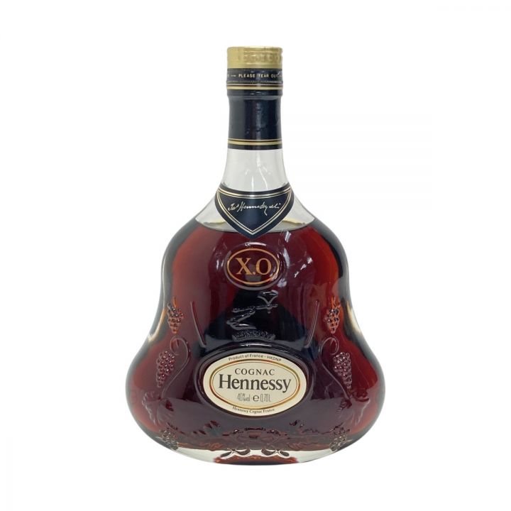 Hennessy ヘネシー XO 700ml 40度 クリアボトル 金キャップ ブランデー  