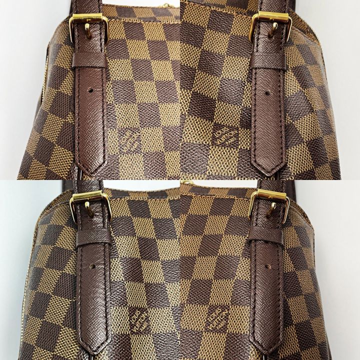 LOUIS VUITTON ルイヴィトン ダミエ ベレムMM N51174 エベヌ ハンドバッグ レディース  ゴールド金具｜中古｜なんでもリサイクルビッグバン