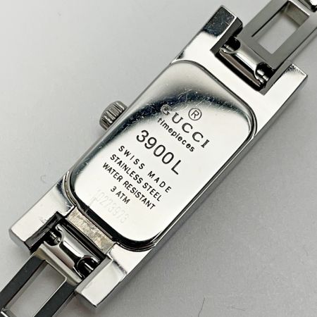  GUCCI グッチ クォーツ 3900L シルバー ステンレススチール レディース 腕時計