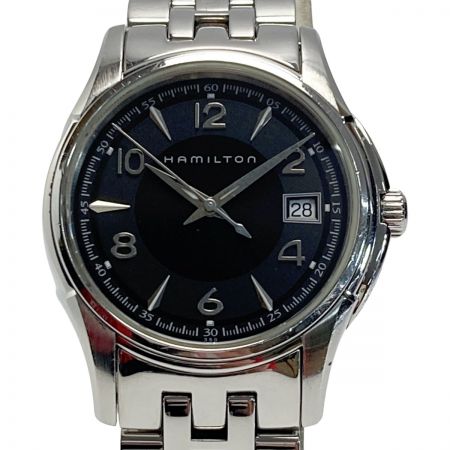  HAMILTON ハミルトン ジャズマスター デイト H323110 ブラック クォーツ レディース 腕時計