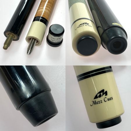  Mezz メッヅキュー SA-3W 19 1/2 OZ ハイブリッドプロ2 他 ケース付き ビリヤード キュー