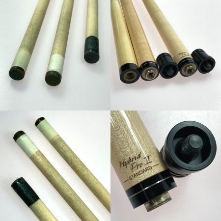  Mezz メッヅキュー SA-3W 19 1/2 OZ ハイブリッドプロ2 他 ケース付き ビリヤード キュー