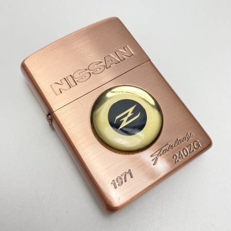  ZIPPO ジッポー ライター 2000年製 ニッサン フェアレディZ フカシロ商事 ミニカー付 NISSAN