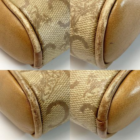  CELINE セリーヌ ヴィンテージ ブラウン ショルダーバッグ レディース ゴールド金具