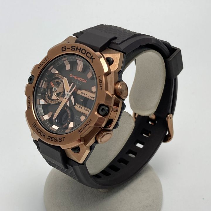 中古】 CASIO カシオ G-SHOCK G-STEEL アナデジ Bluetooth GST-B400MV ...