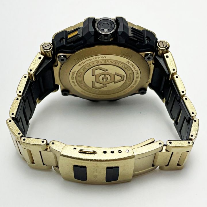 CASIO カシオ G-SHOCK MTG-G1000RG-1AJR パラサイトゴールド ソーラー電波GPS 世界700本限定 腕時計  ケース有｜中古｜なんでもリサイクルビッグバン