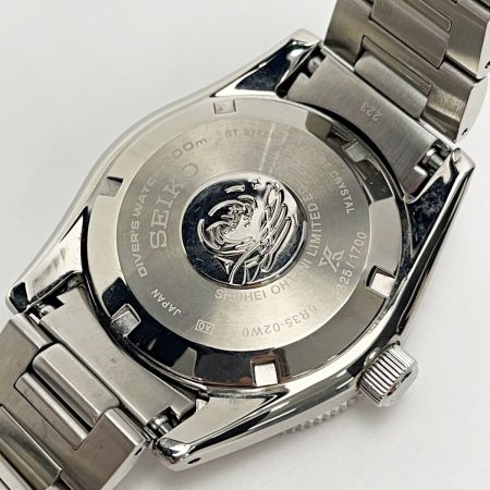  SEIKO セイコー プロスペックス  2023限定 大谷翔平モデル SBDC191 シルバー 自動巻き ダイバーズ メンズ 腕時計 箱・取説有
