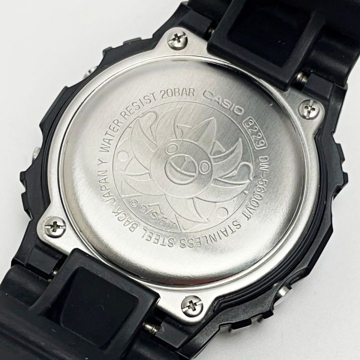 CASIO カシオ G-SHOCK ONEPIECEコラボ DW-5600VT 麦わらの一味 ブラック クォーツ ユニセックス 腕時計  箱・取説有｜中古｜なんでもリサイクルビッグバン