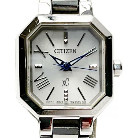  CITIZEN シチズン XC クロスシー B036-T016511 シルバー ソーラー ステンレススチール レディース 腕時計