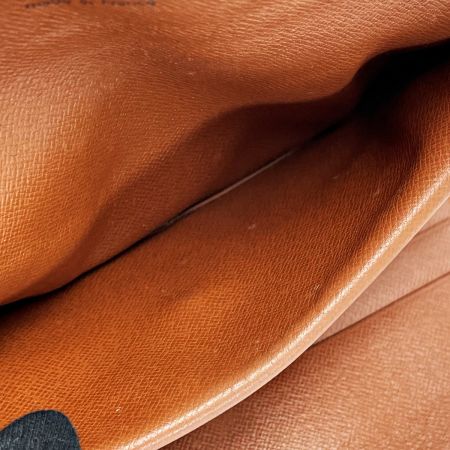  LOUIS VUITTON ルイヴィトン モノグラム ポルトトレゾール インターナショナル M61215 ブラウン 3つ折り財布 レディース