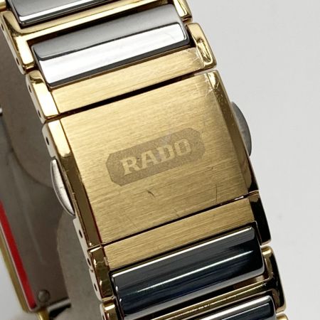  RADO ラドー ダイヤスター デイト 160.0381.3 シルバー クォーツ メンズ 腕時計 DIASTAR