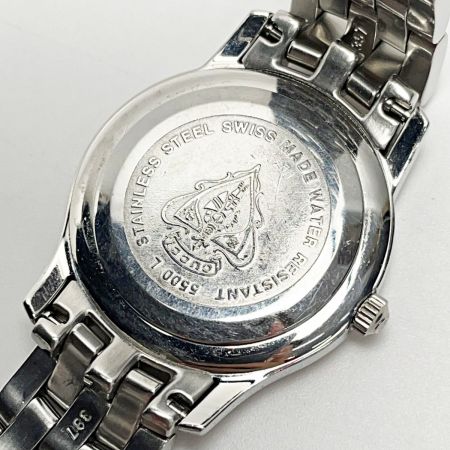  グッチ Gクラス 5500L 11ﾀﾞｲﾔ ブラック クォーツ ステンレススチール レディース 腕時計