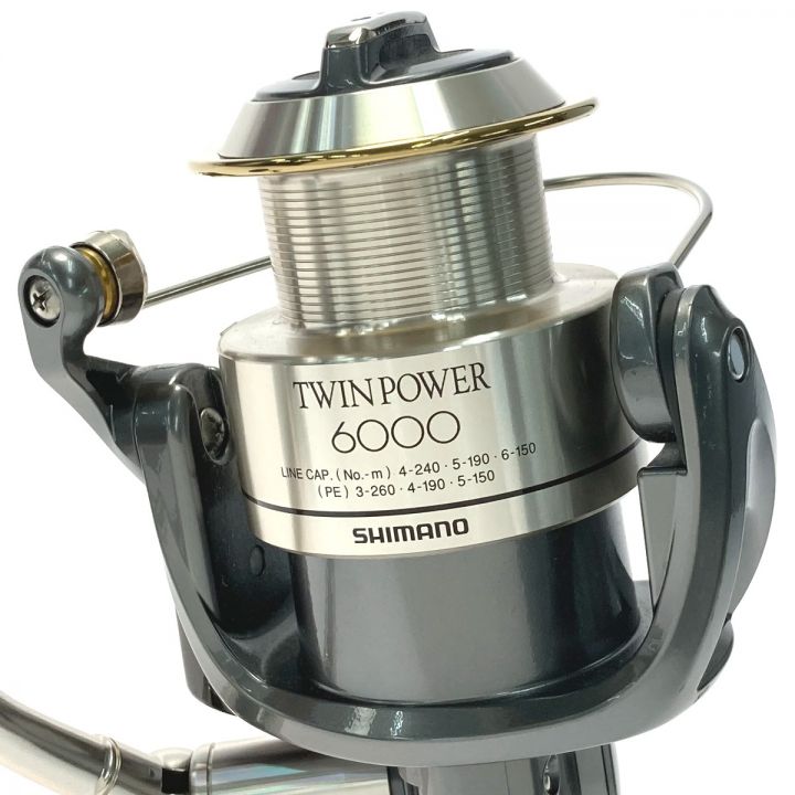 中古】 SHIMANO シマノ TWIN POWER ツインパワー 6000 スピニング ...