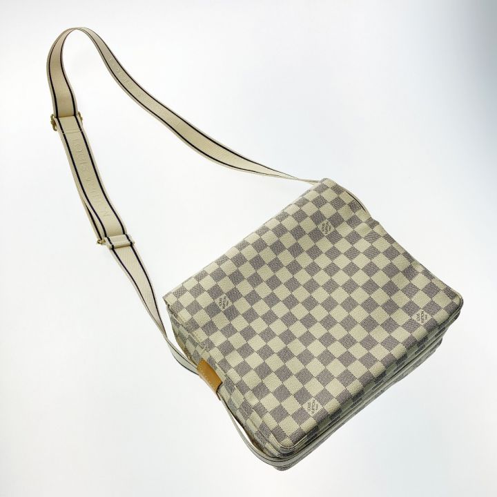 LOUIS VUITTON ルイヴィトン ダミエ アズール ナヴィグリオ N51189 ショルダーバッグ｜中古｜なんでもリサイクルビッグバン