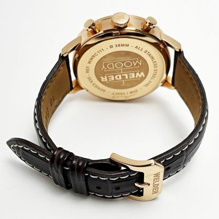  WELDER MOODY WWRC111 ブラウン系 クォーツ ステンレススチール ユニセックス 腕時計