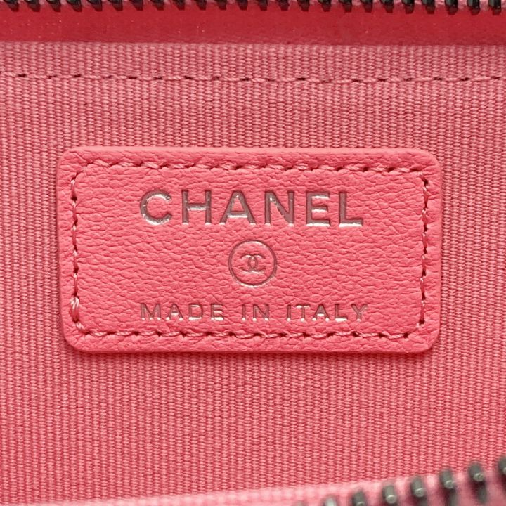 中古】 CHANEL シャネル ココマーク マトラッセ カードケース ...