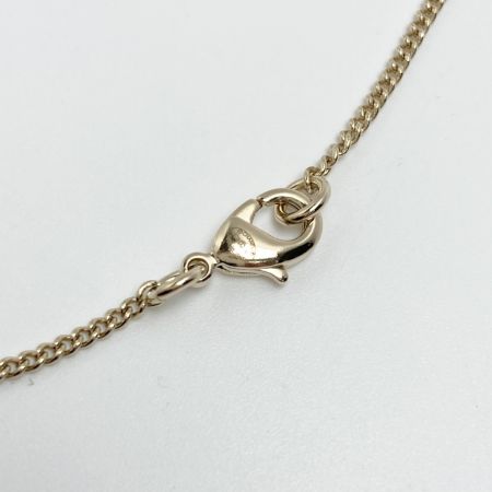  CHANEL シャネル ココマーク ラインストーン×フェイクパール ネックレス ｺｺﾏｰｸ シャンパンゴールド メタル