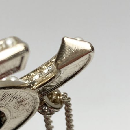  CHANEL シャネル ココマーク ラインストーン×フェイクパール ネックレス ｺｺﾏｰｸ シャンパンゴールド メタル