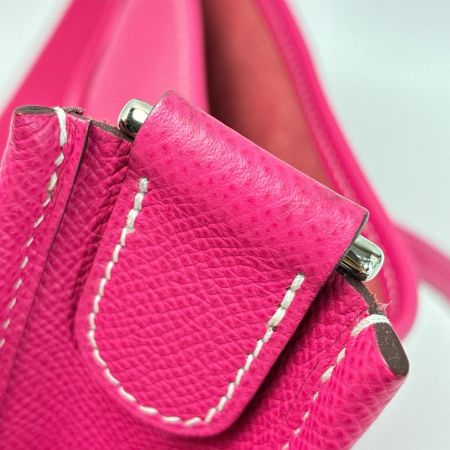 HERMES エルメス ワンショルダーバッグ エブリン ローズティリアン ピンク Ｒ刻印 レディース