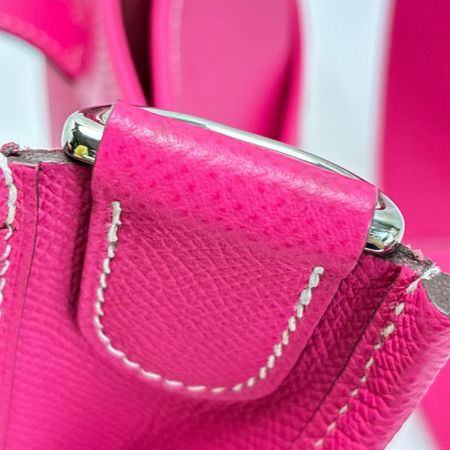 HERMES エルメス ワンショルダーバッグ エブリン ローズティリアン ピンク Ｒ刻印 レディース